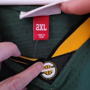 Mitchell and Ness swing man authentic Kevin Durant sonics jersey